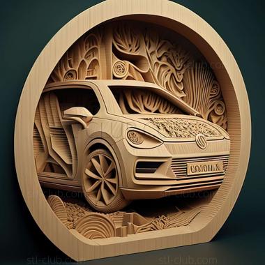 3D модель Volkswagen Golf VIII (STL)